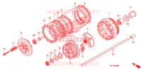 EMBRAYAGE pour Honda VT 1300 STATELINE ABS RED de 2010