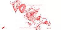 FILTRE A AIR pour Honda VT 1300 STATELINE ABS RED de 2010