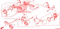 CLIGNOTANT pour Honda VT 1300 STATELINE ABS de 2011