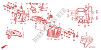 COUVRE CULASSE ARRIERE pour Honda VT 1300 STATELINE de 2012