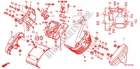 COUVRE CULASSE AVANT pour Honda VT 1300 STATELINE de 2011