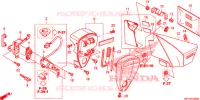 COUVERCLE LATERAL   OUTILS   CONTACTEUR A CLES pour Honda VT 1300 STATELINE de 2011