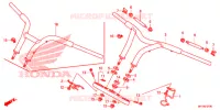 GUIDON   TE DE FOURCHE pour Honda VT 1300 C STATELINE de 2012