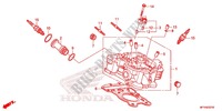 CULASSE DE CYLINDRE ARRIERE pour Honda VT 1300 C STATELINE de 2012