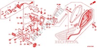 FEU ARRIERE   ECLAIRAGE DE PLAQUE (VT1300CRA/CR/CTA/CT) pour Honda VT 1300 STATELINE de 2013