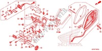 FEU ARRIERE   ECLAIRAGE DE PLAQUE (VT1300CR/CRA/CT/CTA) pour Honda VT 1300 STATELINE de 2015