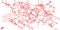 CADRE (VT1300CSA/CS) pour Honda VT 1300 SABRE de 2013