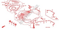 RESERVOIR A CARBURANT pour Honda VT 1300 INTERSTATE de 2010