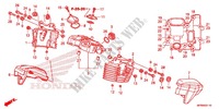 COUVRE CULASSE ARRIERE pour Honda VT 1300 INTERSTATE ABS de 2013