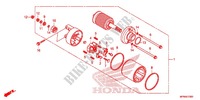 DEMARREUR pour Honda VT 1300 INTERSTATE ABS de 2013