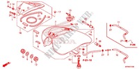 RESERVOIR A CARBURANT (VT1300CRA/CR/CSA/CS/CTA/CT) pour Honda VT 1300 INTERSTATE ABS de 2013