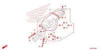 SELLE (VT1300CRA/CR/CSA/CS/CTA/CT) pour Honda VT 1300 INTERSTATE ABS de 2013