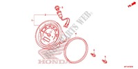 COMPTEUR pour Honda VT 1300 INTERSTATE de 2012