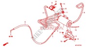 RESERVOIR DE RECYCLAGE DES GAZ pour Honda VT 1300 C FURY ABS WHITE de 2011