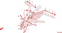 GUIDON   TE DE FOURCHE pour Honda VT 1300 C FURY ABS de 2012
