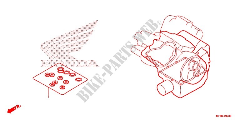 POCHETTE DE JOINTS B pour Honda VT 1300 C FURY ABS de 2012