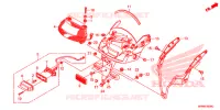 FEU ARRIERE pour Honda VT 1300 C FURY de 2011