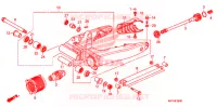 BRAS OSCILLANT pour Honda VT 1300 C FURY de 2012