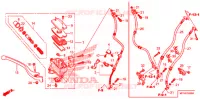 MAITRE CYLINDRE DE FREIN AVANT pour Honda VT 1300 C FURY de 2012