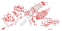 SILENCIEUX D'ECHAPPEMENT pour Honda VT 1300 C FURY de 2012