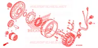 ALTERNATEUR pour Honda VT 1300 C FURY de 2012