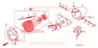 PHARE pour Honda VT 1300 C FURY de 2012
