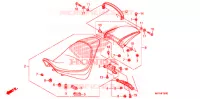 SELLE pour Honda VT 1300 C FURY de 2012