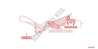 AUTOCOLLANTS (VT1300CXA/CX) pour Honda VT 1300 C FURY de 2013
