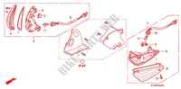 CLIGNOTANT AVANT (1) pour Honda WAVE 125 Kick start, Spoked wheels de 2011
