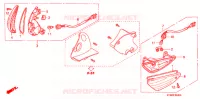 CLIGNOTANT AVANT (1) pour Honda WAVE 125 Spoked Wheels de 2007