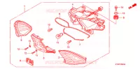 FEUX  (1) pour Honda WAVE 125 Spoked Wheels de 2007