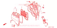 FILTRE A AIR (2) pour Honda WAVE 125 Spoked Wheels de 2007