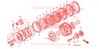 EMBRAYAGE pour Honda SHADOW VT 750 SPIRIT de 2008