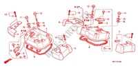 COUVRE CULASSE pour Honda SHADOW VT 750 PHANTOM de 2011