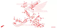 SILENCIEUX D'ECHAPPEMENT pour Honda SHADOW VT 750 PHANTOM de 2011