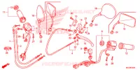 LEVIER DE GUIDON   CABLE   COMMODO pour Honda SHADOW VT 750 PHANTOM de 2011