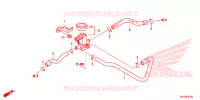 VALVE DE COMMANDE D'INJECTION D'AIR pour Honda SHADOW VT 750 PHANTOM de 2011