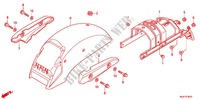 GARDE BOUE ARRIERE (VT750C2B) pour Honda SHADOW VT 750 PHANTOM de 2012