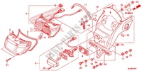 FEU ARRIERE (VT750C2/C2F/C2S/C2B) pour Honda SHADOW VT 750 PHANTOM de 2014