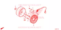 ALTERNATEUR pour Honda SHADOW VT 750 PHANTOM de 2015