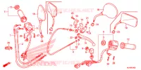 LEVIER DE GUIDON   CABLE   COMMODO pour Honda SHADOW VT 750 PHANTOM de 2015