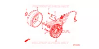 ALTERNATEUR pour Honda SHADOW VT 750 PHANTOM de 2010