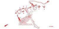 BEQUILLE LATERALE pour Honda SHADOW VT 750 PHANTOM de 2010