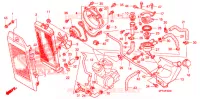 RADIATEUR pour Honda SHADOW VT 750 PHANTOM de 2010