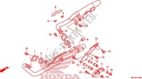 SILENCIEUX D'ECHAPPEMENT pour Honda SHADOW VT 750 PHANTOM de 2010