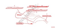 EMBLEME (VT750C2/C2B/C2F/C2S) pour Honda SHADOW VT 750 SPIRIT F de 2013