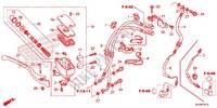 MAITRE CYLINDRE DE FREIN AVANT (VT750CS/C2S) pour Honda SHADOW VT 750 SPIRIT ABS de 2014