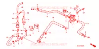 COMMANDE INJECTION D'AIR SOUPAPE pour Honda SHADOW VT 750 AERO de 2004