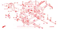 CADRE pour Honda SHADOW VT 750 AERO ABS de 2005