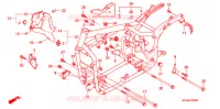 CADRE pour Honda SHADOW VT 750 AERO ABS de 2006